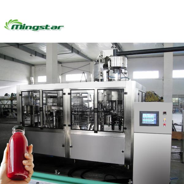 3000 6000BPH Most Popular High Quality Juice Production Line Sale Liquid Juice Bottle Filling Machine