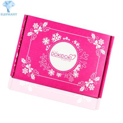 Caixas onduladas de empacotamento imprimindo altas do encarregado do envio da correspondência do sutiã de Logo Quality Best Price Sexy da cor feita sob encomenda