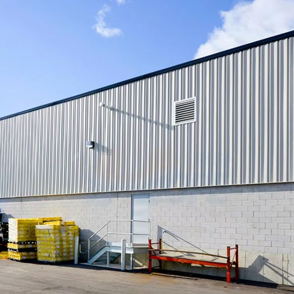 Prefabricated Steel Structure Workshop Metal Warehouse Prefab Building Sandwich Panel