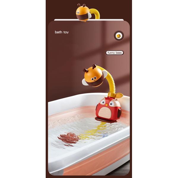 Children's Bathroom Shower Little Bee Electric Shower with Automatic Water Spray