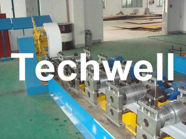 Custom PU Foam Shutter Door Slat Forming Machine With PLC Computer Control System
