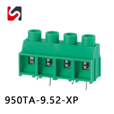 9.52mm Pitch PCB Screw Terminal Block Connector 300V 30A Dual Row Pinheader