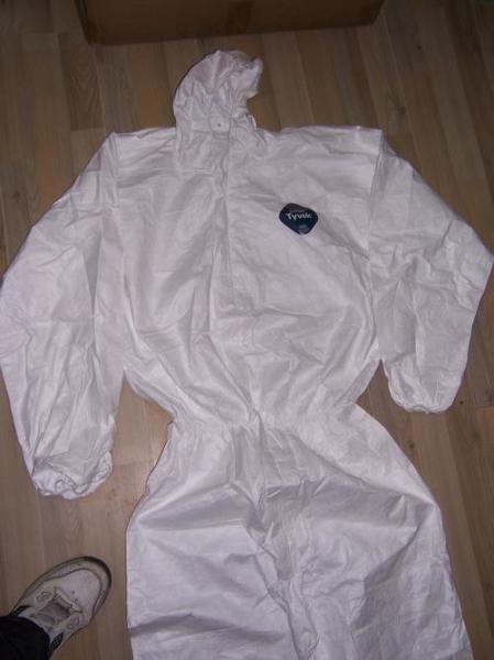 Full Body Hazardous Protection Plastic Protective Body Safety Suit For Chemicals