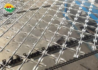 Hot Galvanized Barbed Wire Tape 300 500 700 900mm coil diameter