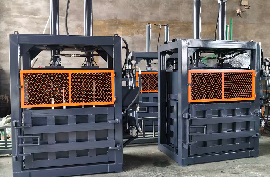 Customizable Size Hydraulic Cardboard Baler Low Noise For Waste Paper Baler