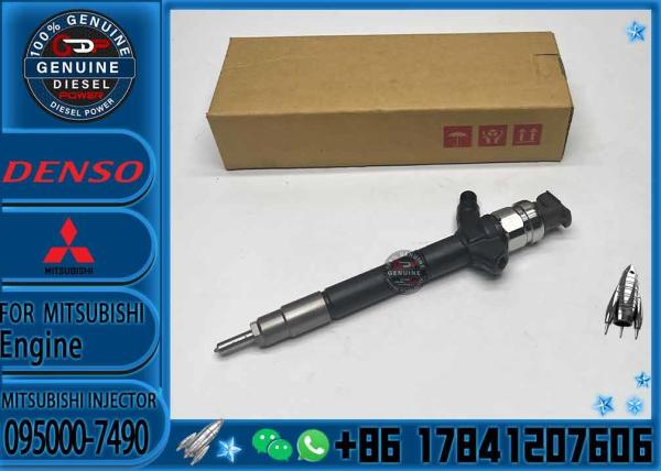 Inyector de combustible diesel de ferrocarril común 095000-7490 0950007491 0950009560 DCRI109560 1465A257 1465A297 para Mitsubishi 4D56
