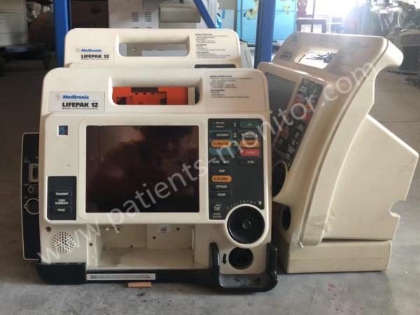Med-tronic físico - AED da série do monitor do desfibrilador LP12 do controle LIFEPAK 12