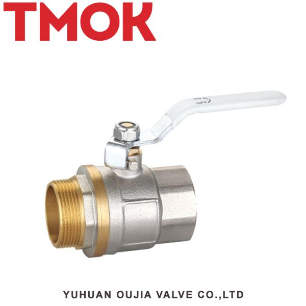 1 Inch Ball Spring Water Tank Loaded Forged Cw617n Brass Ball Valve