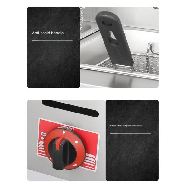 Easy Operation Electric Griddle The Ultimate All-in-One Frying French Fries Machine