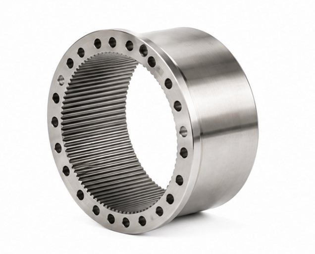 Transmission Sleeve Industrial Automation Components Thin Wall Internal Spline Hub