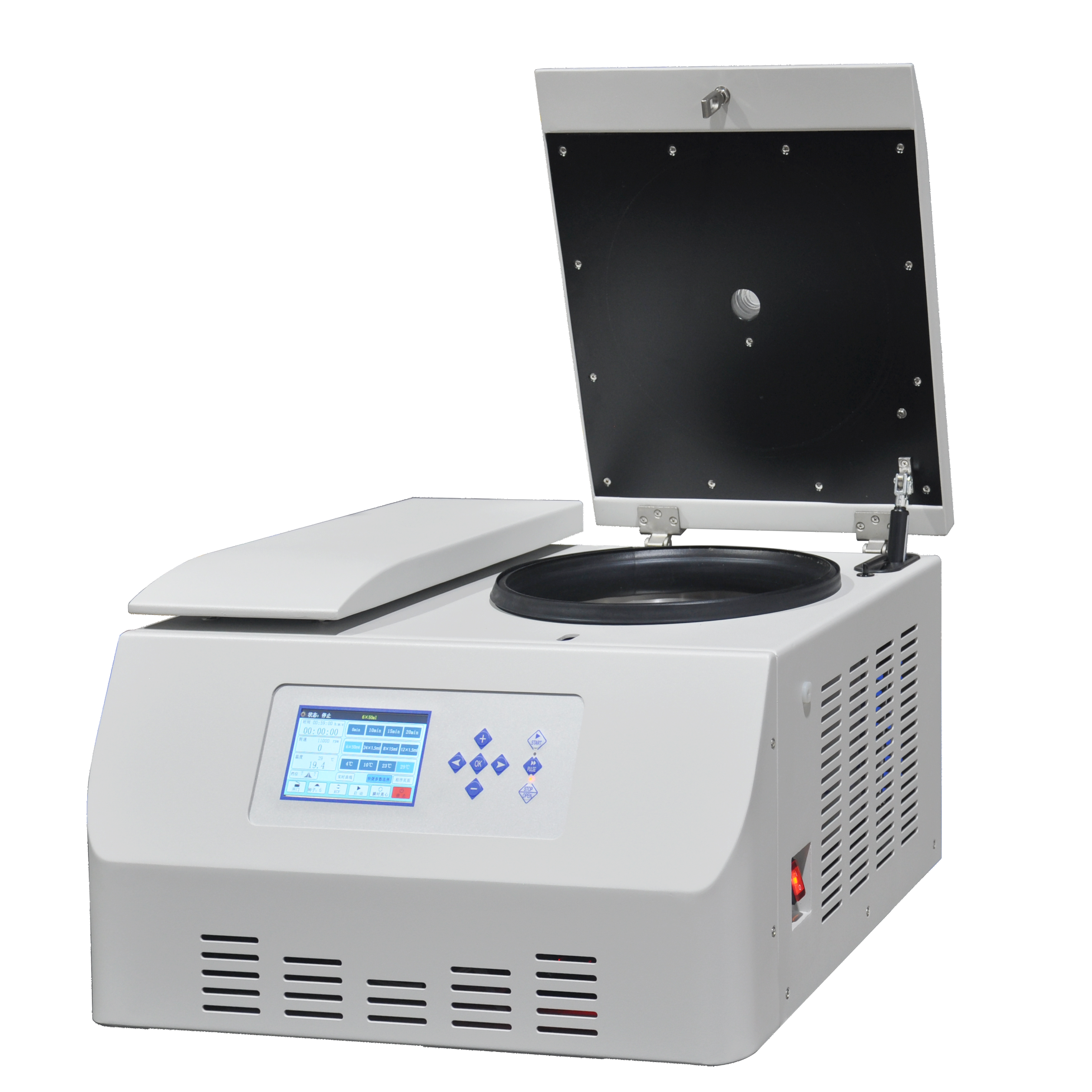 Cenlee20r High-Speed 20500rpm Laboratory Centrifuge 6x100ml Microcomputer Controlled Factory Direct Sale