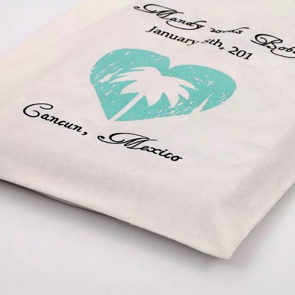 Beautiful Reusable Cotton Canvas Tote Bags For Ladies Customized Size