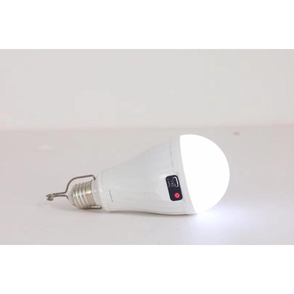 LED Bulb for Lighting Solutions Service 15W E27 B22 Li-ion Rechargeable Battery AC/DC