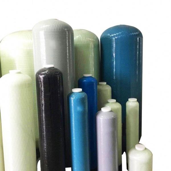 Commercial PE Liner FRP Pressure Vessel Grey  Color Easy Installation