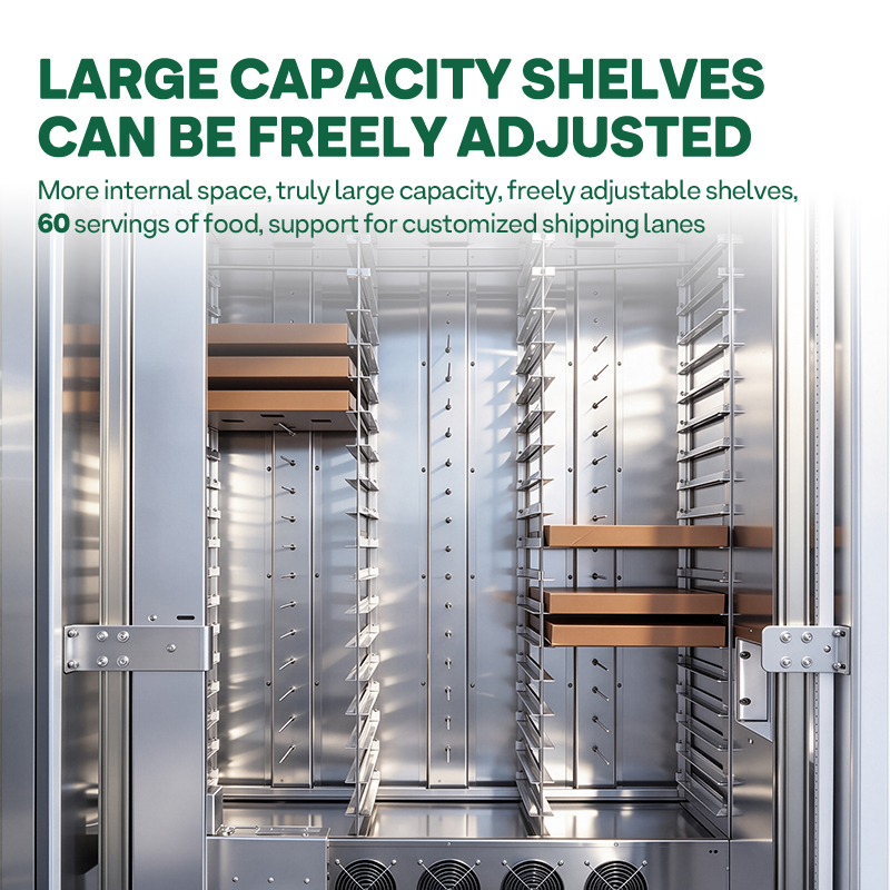 Pizza Vending Machine | 24-Hour Refrigerated, Smart Pickup and Dual-Mode Heating Unmanned Pizza Retail Equipment