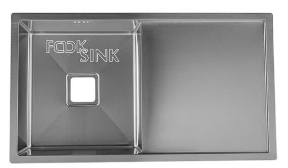 18 кухонная раковина нержавеющей стали раковины 304 Undermount датчика с доской стока