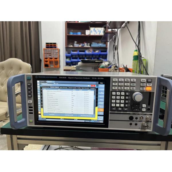Rohde and Schwarz FSV3030 Signal and Spectrum Analyzer with 10 Hz to 30 GHz Range 200 MHz Bandwidth and Touchscreen GUI