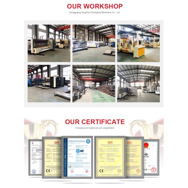 High Speed Multi Colors Printing Slotting Corrugated Carton Box Making Machine