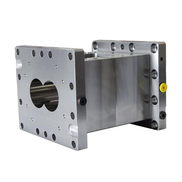 Laser Cladded Twin Screw Extruder Barrel for Wear Resistance
