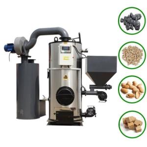 Vertical 100 To 1500kg Wood Biomass Straw Steam Boiler