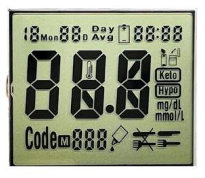Household Consumer Product Segment LCD Display Positive Transflective TN LCD
