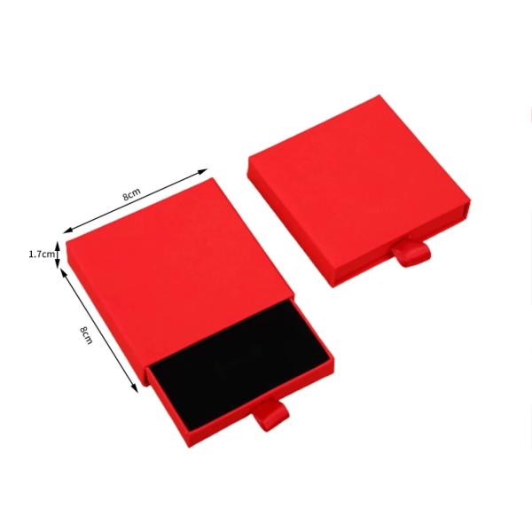 Popular Jewelry Box Logo Paper Gift Packing Box for Custom Bracelet Packaging