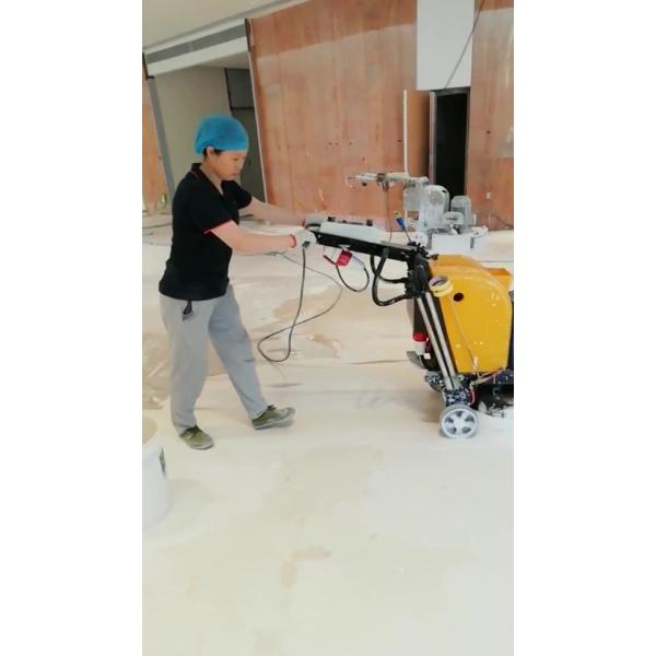 Мраморный полировщик пола с резиновой пылью кладет 12 головы в кожух 550MM