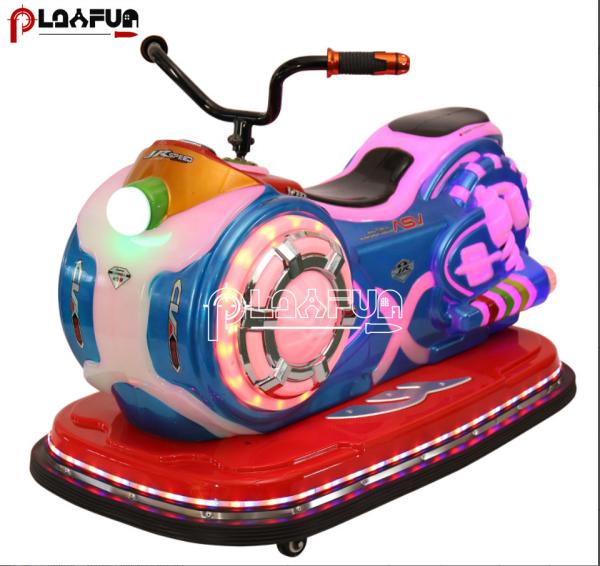 2023 Popular Bumper Moto Motorbike Batter Kiddie Rides Park Moeda Operada Jogos Máquina com iluminação colorida