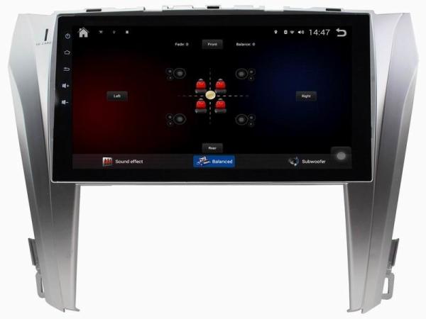Ouchuangbo car dvd stereo pure android 4.4 for Toyota Camry 2014-2015 with gps navigation big screen AUX  SWC