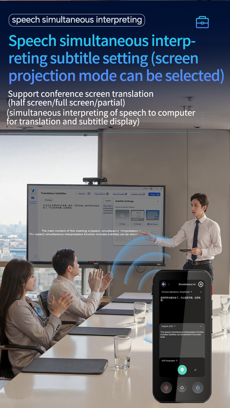 Real Time Voice Calling Translator 142 Languages Two Way Translation Device