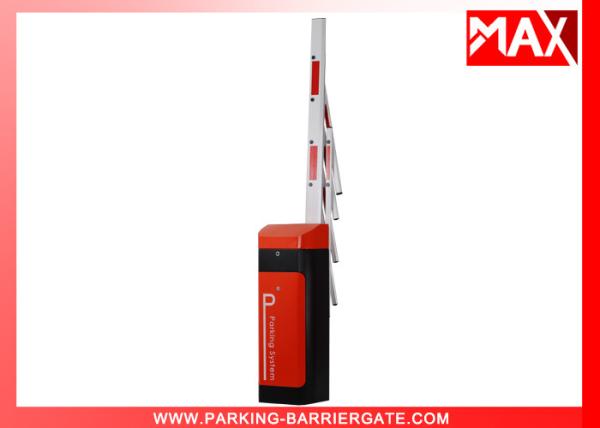 SGS Vehicle Barrier Gate Control / Arm Barrier With Led Rubber Bar