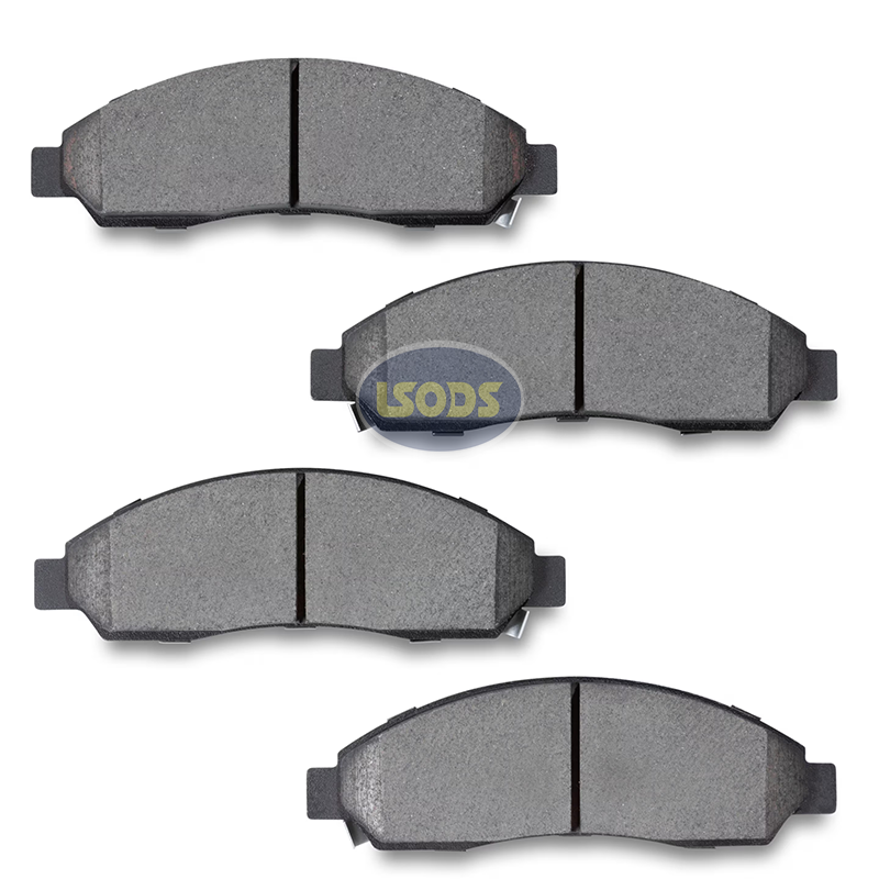 Compass Free Man Ceramic Brake Pads System LP2555 For Jinchang Oland