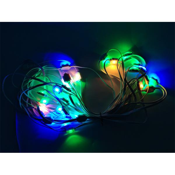 Permanent Outdoor Christmas Lighting RGBW Wifi Led Eaves Light with PC Shell Glue Design