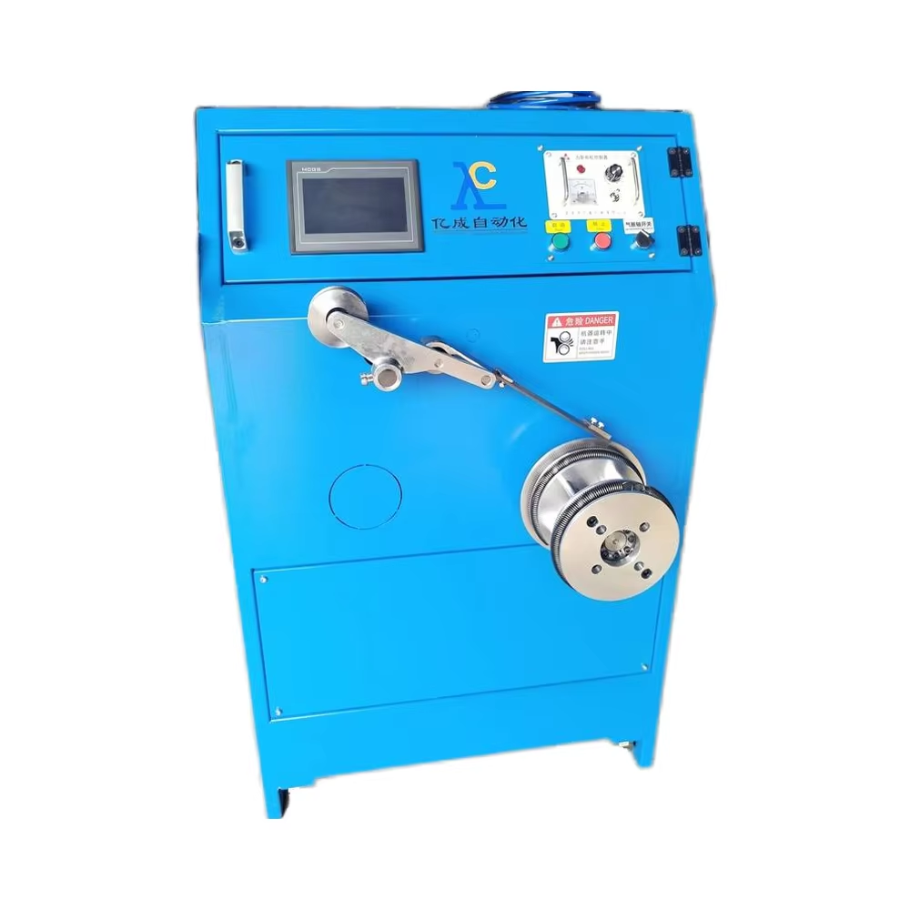 Black Oxide PP Strap Winding Spray Chrome Surface Auto Strapping Machine