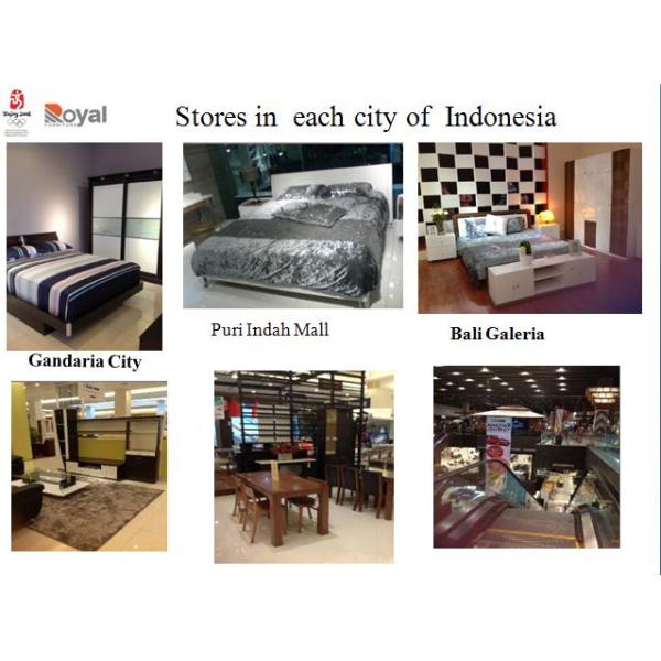 Durable Home Room Furniture King Size Bed Headboard Elegant Fashion Design