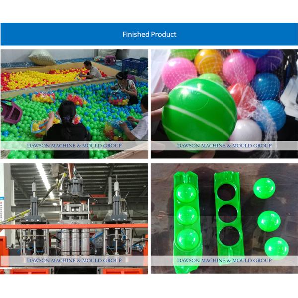 Пластиковый шарик делает ямки шарики океана машины прессформы дуновения штранг-прессования шариков делая машину