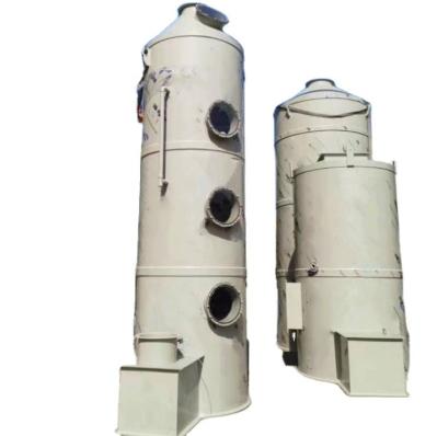 Acid And Alkali Waste Gas Treatment Absorption Carbonating Tower Gas Scrubber System