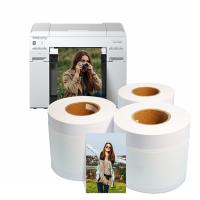 Papel fotográfico RC Minilab de calidad superior, papel fotográfico de inyección de tinta para impresoras de inyección de tinta