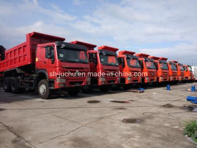 Utilisé HOWO 375 Camion à ordures 31-40t Euro 3 6x4 351-450 ch