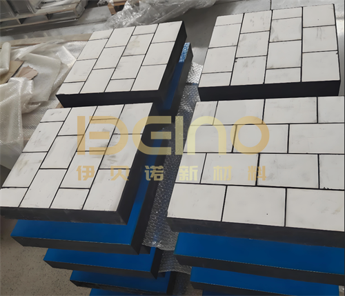 Ceramic Embedded Rubber Wear LIners