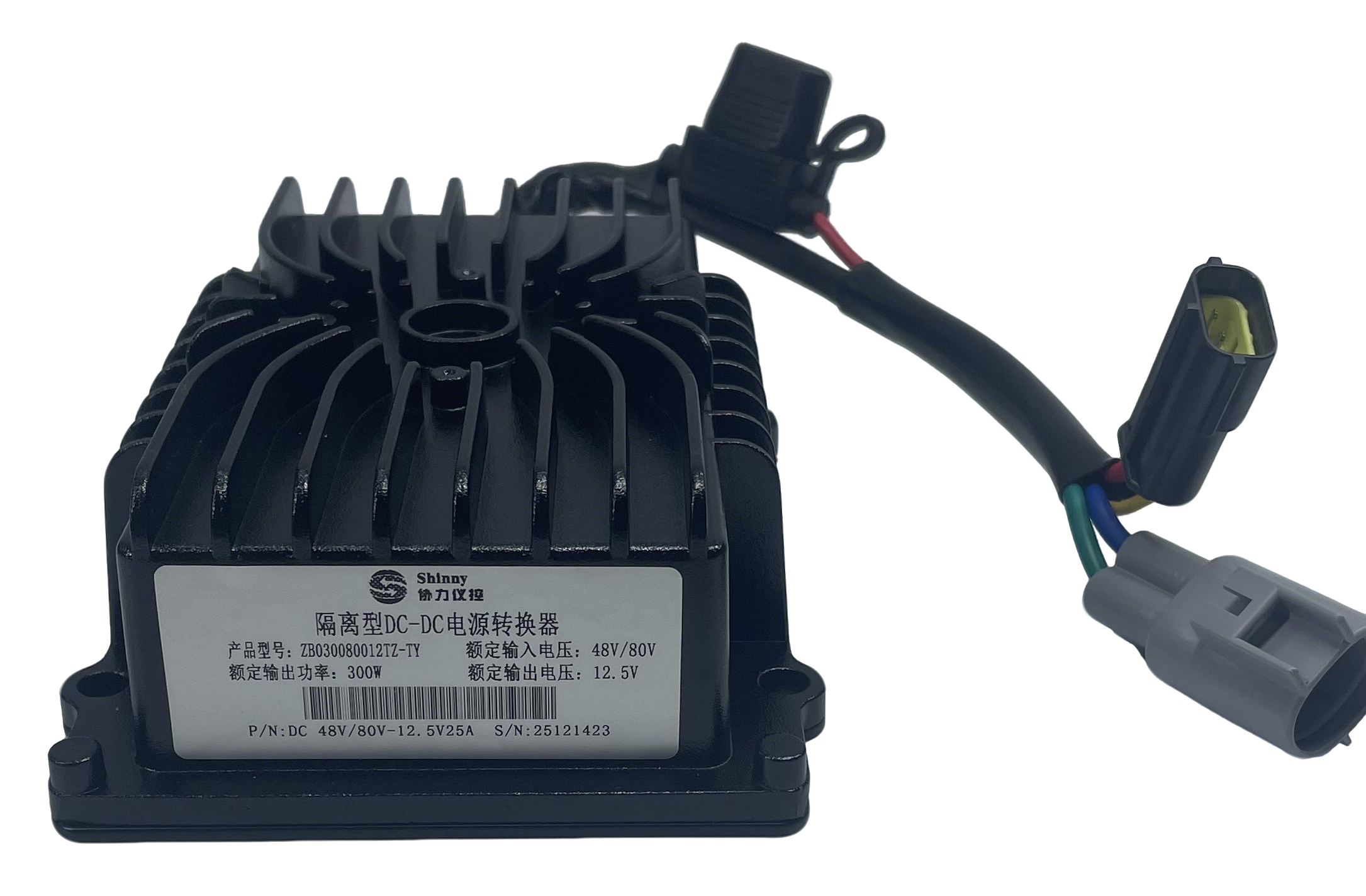 Waterproof Shock Resistant High-Efficiency Forklift DCDC Converter 24V To 12V DC-DC Power Converter