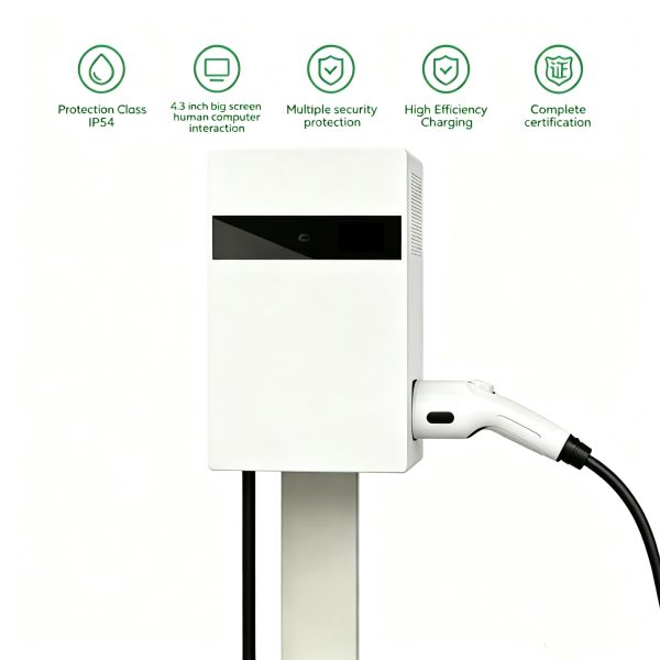 20KW Output Power DC Fast Charging Station with CCS/GBT/CHAdeMO Ports and High Efficiency 95% for Electric Vehicles