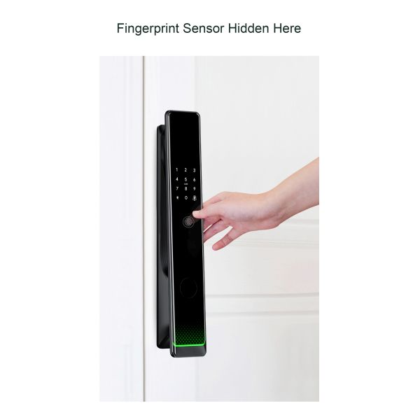 Liliwise Automatic Electric Smart Door Locks Waterproof Outdoor Fingerprint Keyless Ttlock Tuya Smart Lock  With Wifi