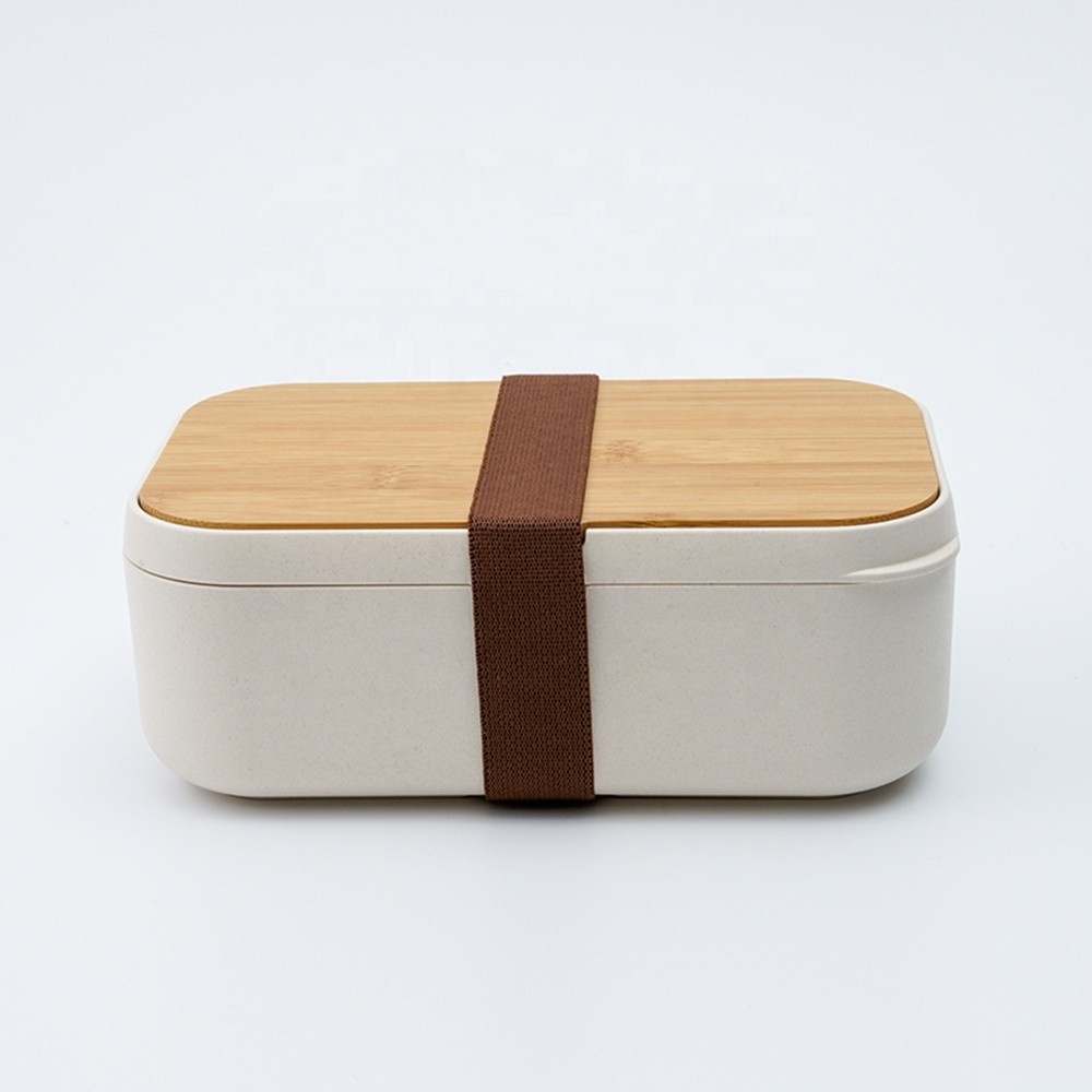 Stocked Market Glitter Gift Bento Box 196.5*124*74mm with Easy Clean Bamboo Fiber Lid