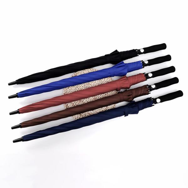 Customized Printing Logo Golf Straight Umbrella for Adults 30inch*8K Windproof Design