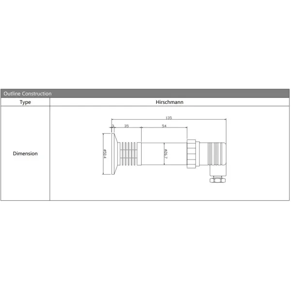 Hengtong Sanitary Clamp Type Pressure Transmitter with High Temp-Resistance, 0.5% Accuracy, and IP65 Protection