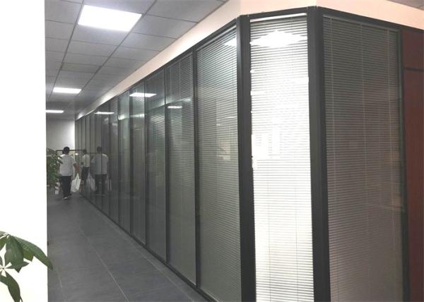 Mobiliário de escritório de alumínio Demountable do vidro do sistema da separação do escritório