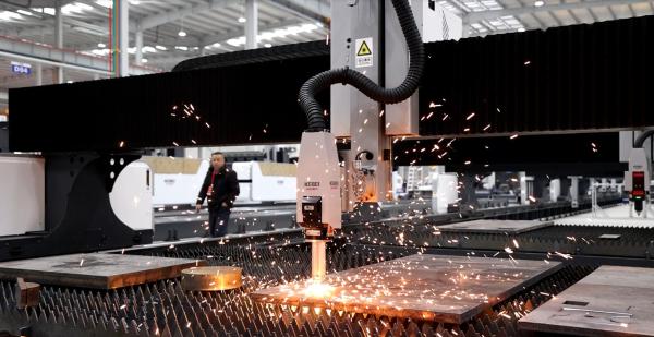 High Precision CNC Milling Machine With Laser Cutting Machine High Speed And Large Work Area