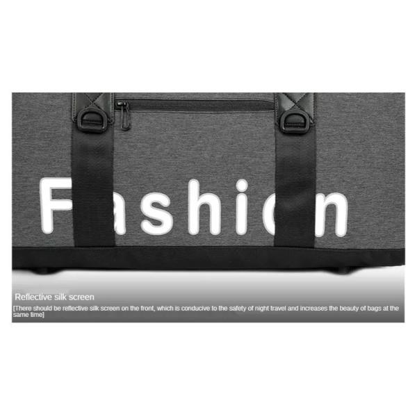 PU Leather Sports Messenger Short Distance Travel Bag 52*25*31cm