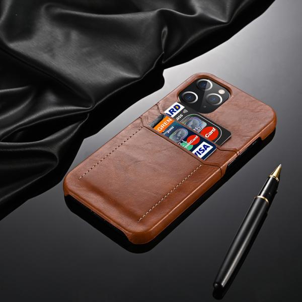 PU Leather Card Pocket Phone Case , Retro Phone Cover Eco Friendly  For Iphone